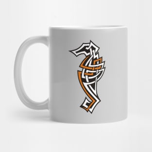 Seahorse Tribal Icon Mug